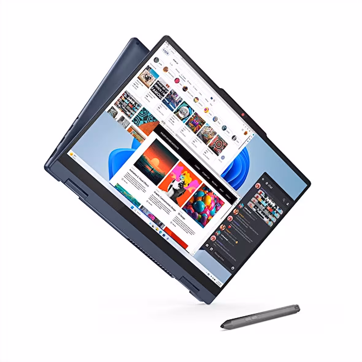 Lenovo Ideapad5 2-ın-1 14ırh9 Intel Core I5-13420h 8GB RAM 512gb SSD Intel UHD Graphics 14" IPS W11 Mavi Notebook 83kx003utr